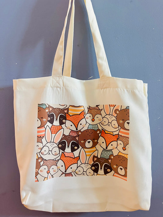 Woodland Friends Tote Bag