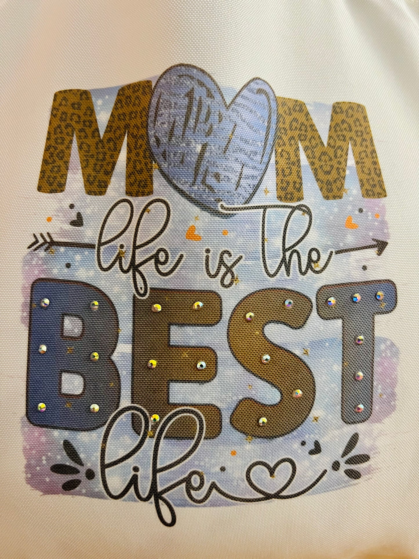 Mom Life Best Life Tote Bag