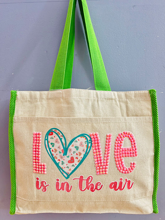 Love is in The Air Tote Bag