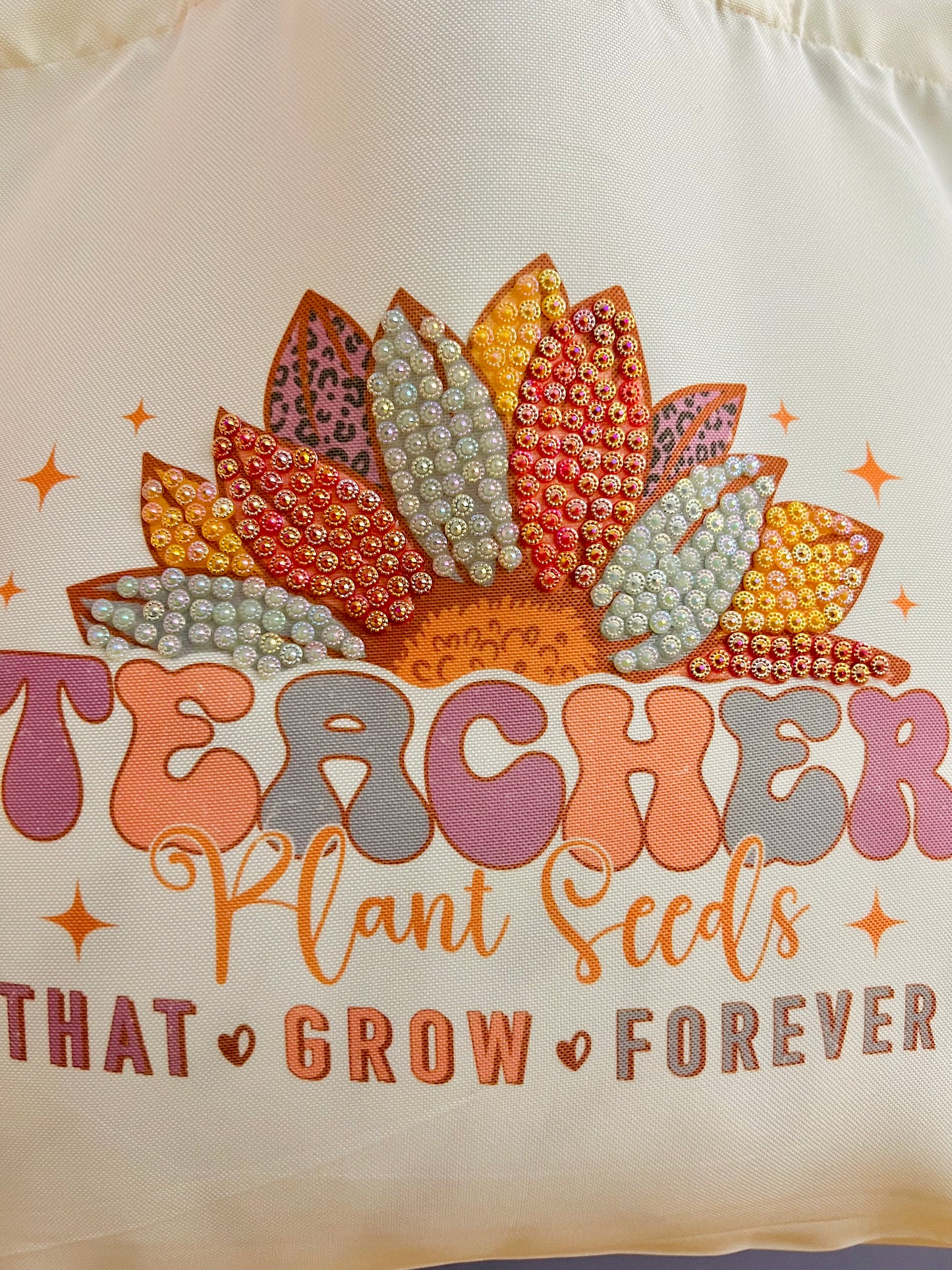 Teacher Plant Seeds Tote Bag