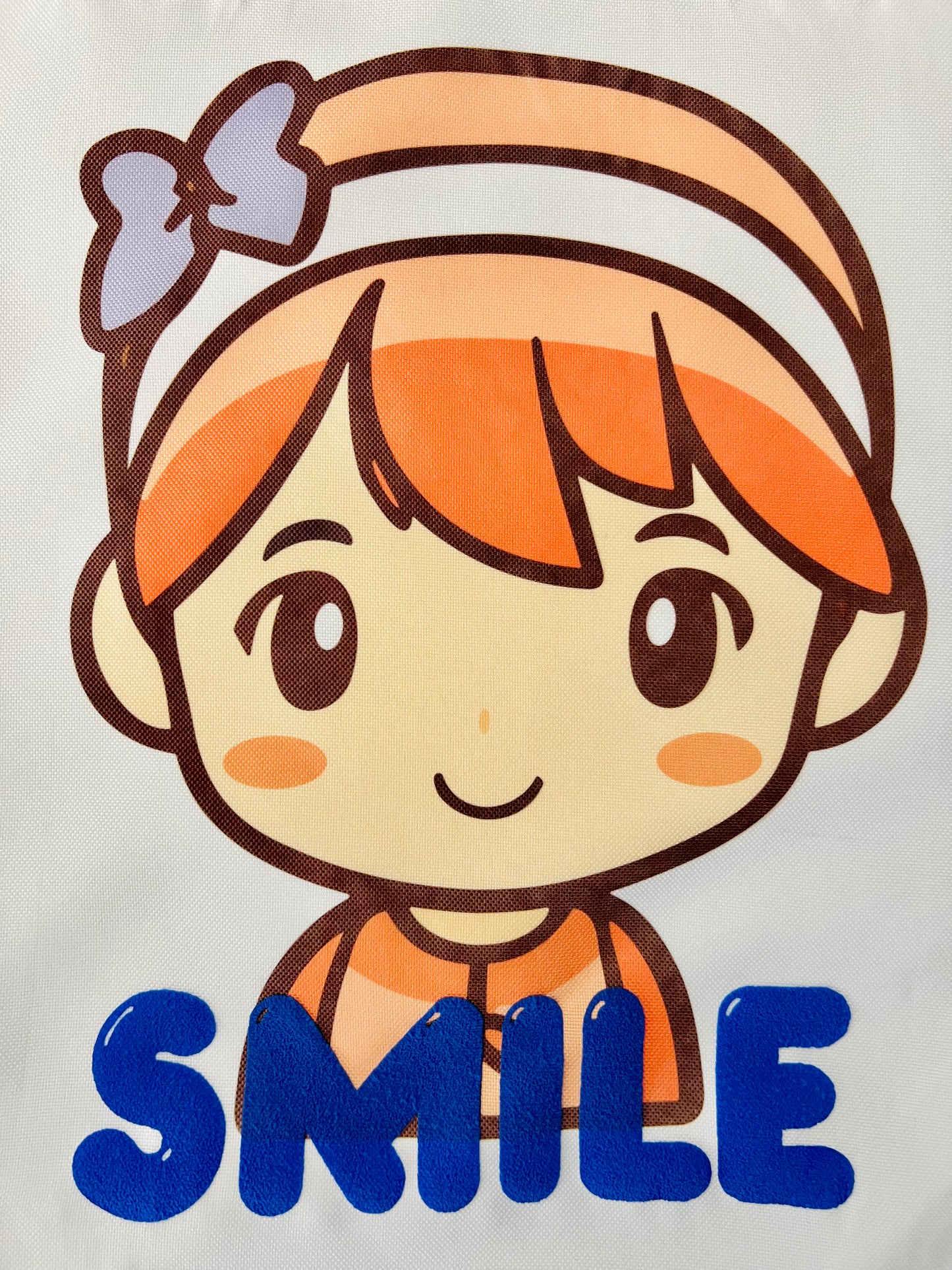 Kawaii Girl Smile Tote Bag