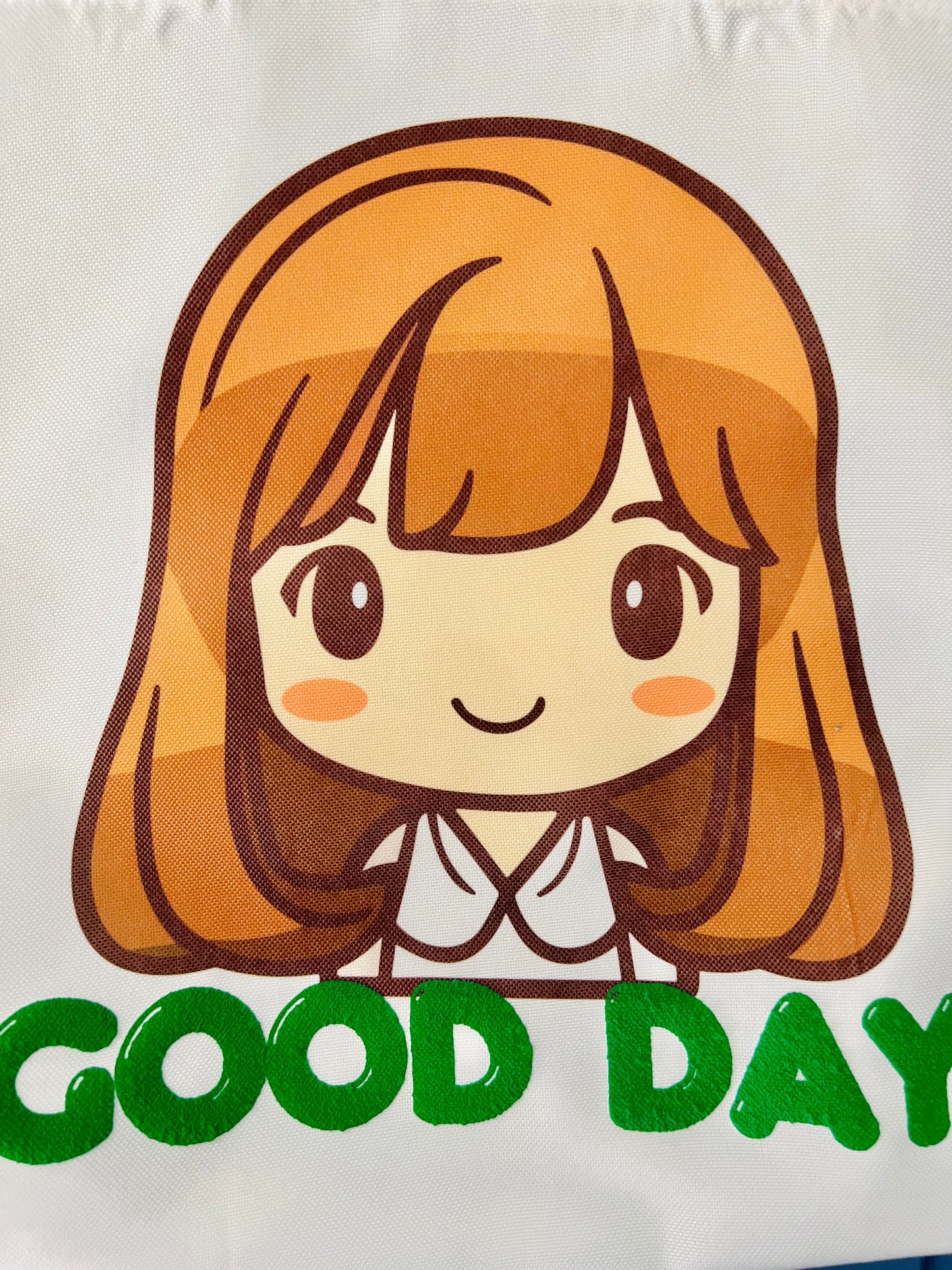 Kawaii Girl Good Day Tote Bag